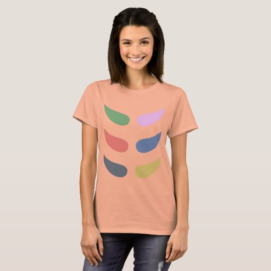 PARTI-TEARS women's Tシャツ (正面フル)