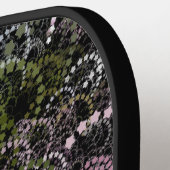 ParticleArtフローラ1 ピックルボールラケット (左詳細)