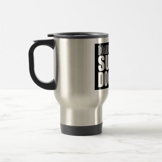 Parties博士: 板によって証明されるすごい医者 トラベルマグ (左)