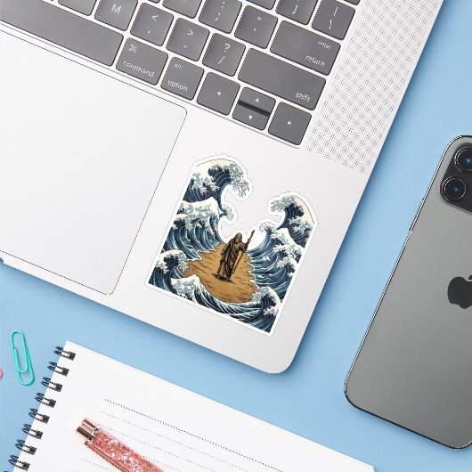 Parting the Sea シール (ノートパソコンとiPhone)