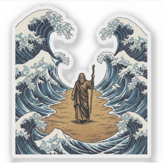 Parting the Sea  シール (正面)