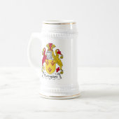 Partingtonの家紋 ビールジョッキ (正面左)