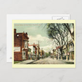 Partition St., Saugerties, New Yorkヴィンテージ ポストカード (正面/裏面)