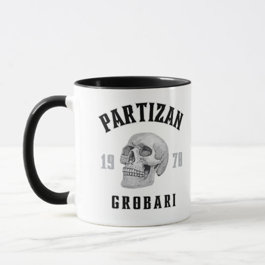 Partizan Grobari 1970 マグカップ (左)