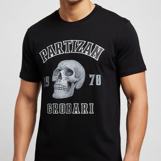 Partizan Grobari 1970 Tシャツ
