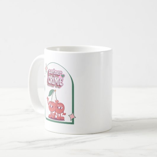 Partner in Crime コーヒーマグカップ (正面左)