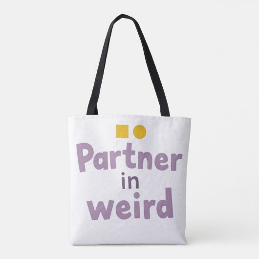 Partner in Weird トートバッグ (裏面)