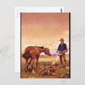 Partners', Charles M. Russell_Art of America ポストカード (正面/裏面)