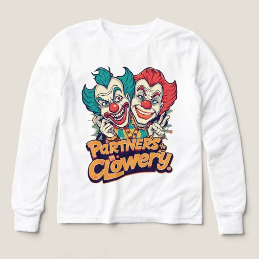 Partners in Clowery (Funny Clown Pun) (デザイン正面)