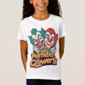 Partners in Clowery (Funny Clown Pun) Tシャツ (正面)