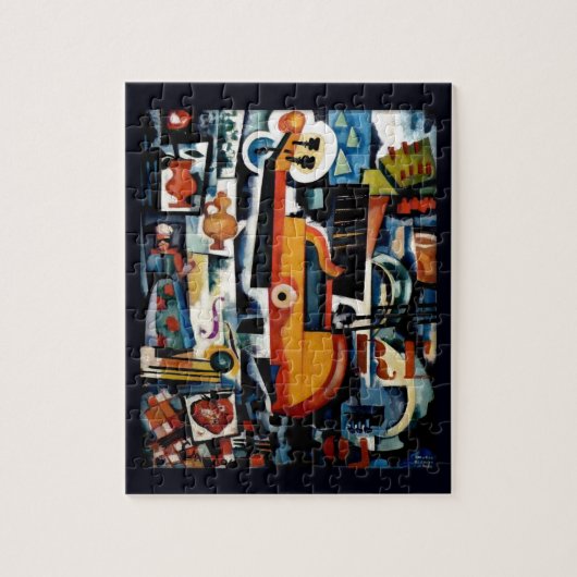 Parto daのビオラのBom Ménage ~1916の~の立体派 ジグソーパズル (縦)