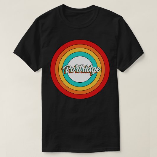 Partridge名シャツヴィンテージPartridge Circle Tシャツ (デザイン正面)