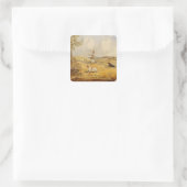 Partridge射撃、 発砲(パネル上の油) スクエアシール (バッグ)