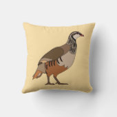 Partridge Bird クッション (裏面)