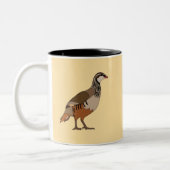 Partridge Bird ツートーンマグカップ (左)