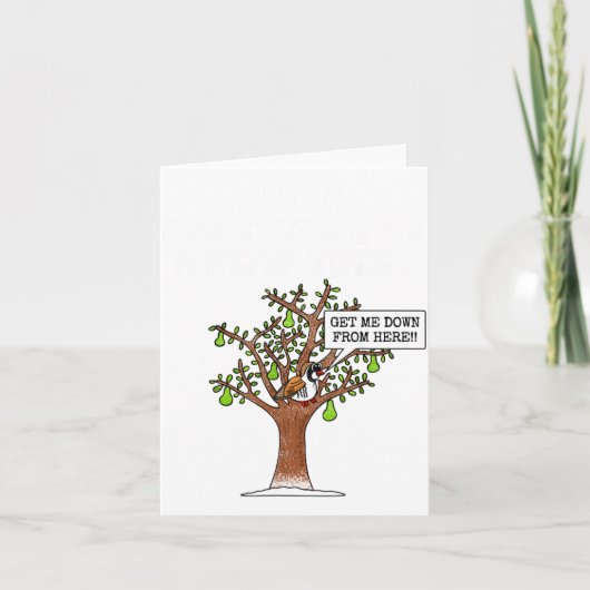 Partridge In A Pear Tree, Christmas Carol Singing カード (正面)