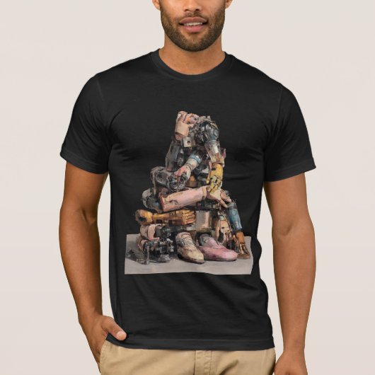 Parts & Co. – Post-Human Assemblage T-Shirt Tシャツ (正面)