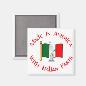 Parts Magnetsでアメリカイタリアン製 マグネット (正面/裏面)