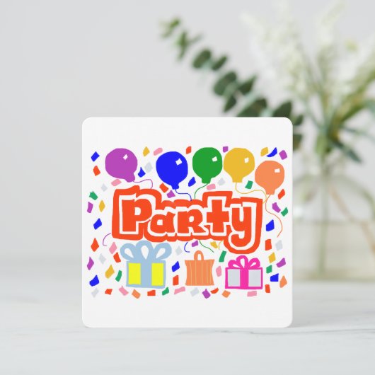 Party カード (スタンド正面)