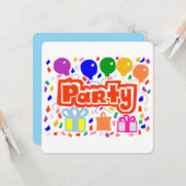 Party カード (正面/裏面インサイチュ)