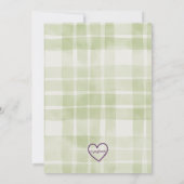 Party Animal Barnyard Bash Birthday 招待状 (裏面)