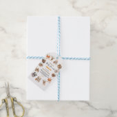 Party Animals 2nd Birthday | Cute Jungle Animal ギフトタグ (より糸付き)