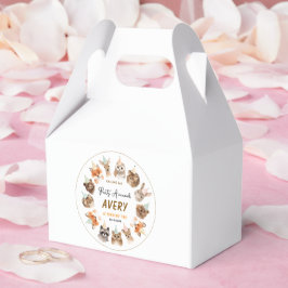 Party Animals 2nd Birthday | Cute Jungle Animal フェイバーボックス