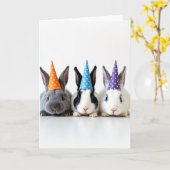 Party Animals Fun Time Card カード (黄色い花)