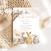 Party Animals Kids Birthday Invitation 招待状