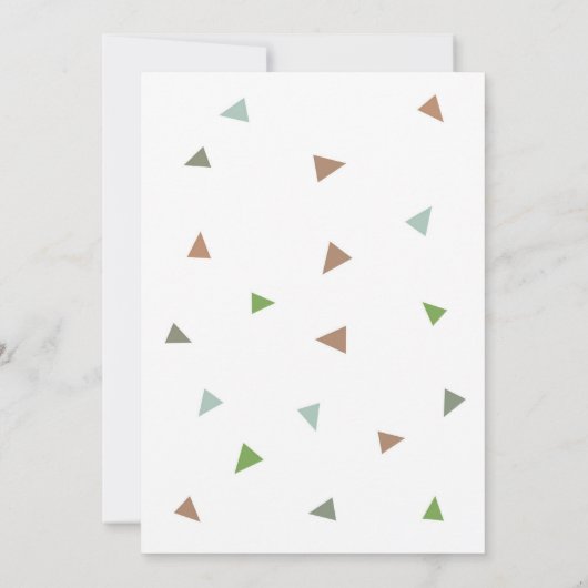 Party Animals Kids Birthday Invitation 招待状 (裏面)