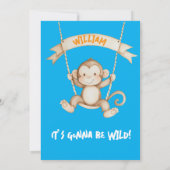 Party Animals Kids Birthday Invitation 招待状 (裏面)