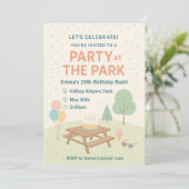 Party at The Park Birthday Invitation 招待状 (スタンド正面)