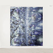 Party Balloons 90s Star Shot Backdrop タペストリー (正面)