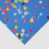 Party Balloons Floating in Blue Sky 薄葉紙 (詳細)