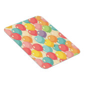 Party balloons in different colors マグネット (右側)