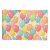 Party balloons in different colors 枕カバー (裏面)