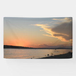 Party Banner with Sunset desugn (part if collectio 横断幕