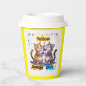 Party Cats color class 紙コップ (裏面)