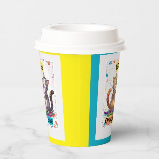 Party Cats color class 紙コップ (右)