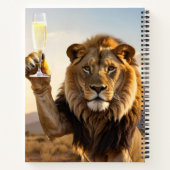 Party Congrats Lion ノートブック (裏面)