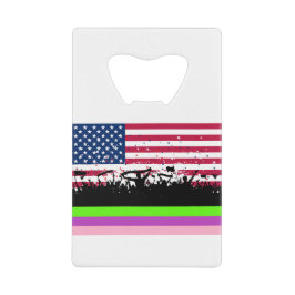 party crowd on american クレジットカード栓抜き