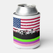 party crowd on american 缶クーラー (缶正面)