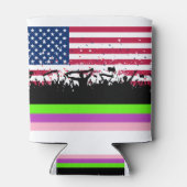 party crowd on american 缶クーラー (裏面)