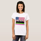 party crowd on american tシャツ (正面フル)