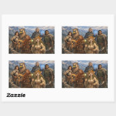 Party D&D 長方形シール (シート)