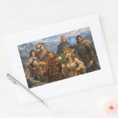 Party D&D 長方形シール (封筒)