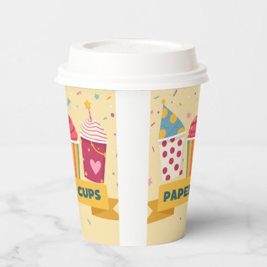 Party Design 紙コップ (左)