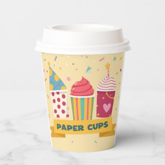 Party Design 紙コップ (裏面)