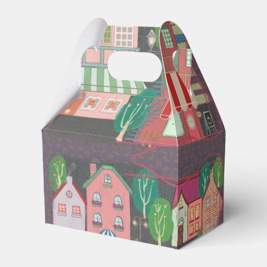 Party Favor Box | Craft Party Supply & Gift Packag フェイバーボックス (正面サイド)