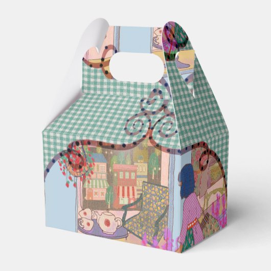 Party Favor Box | Craft Party Supply & Gift Packag フェイバーボックス (正面サイド)